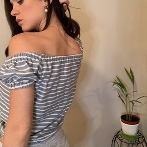 Madewell off the shoulder top